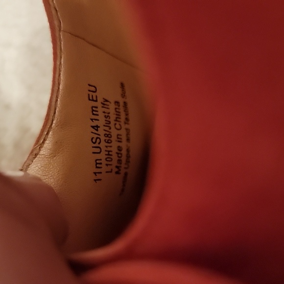 Orange Suede Shoes - Picture 12 of 15